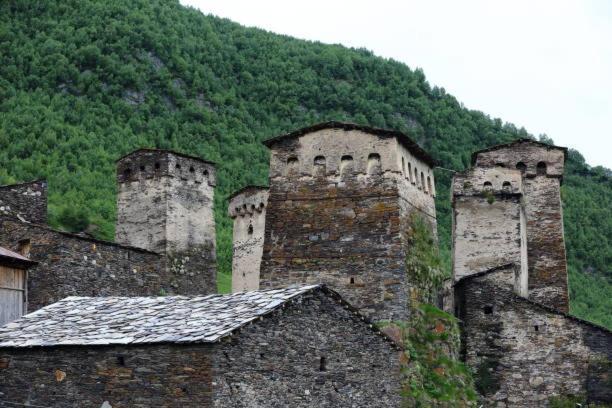 Hotel Nato Ušguli Exteriér fotografie